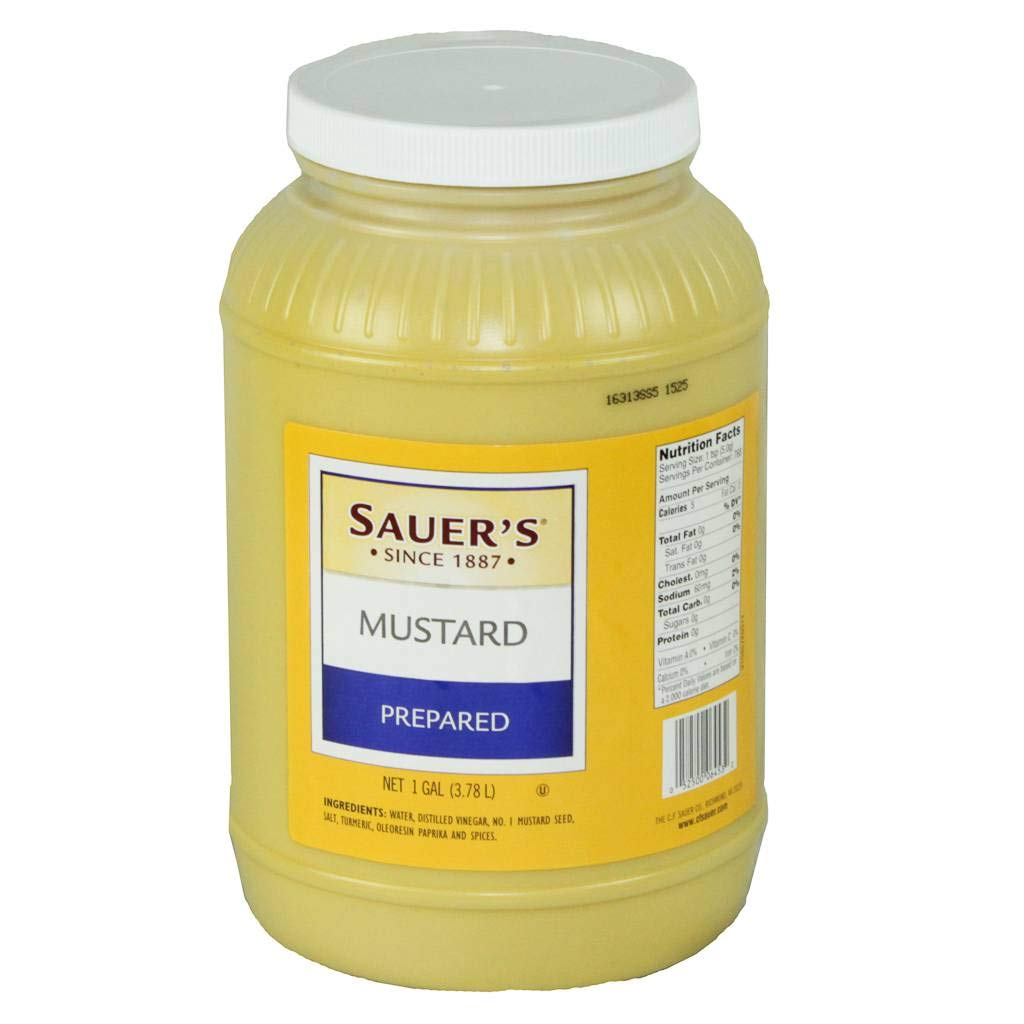 C.F. Sauer Foods Dijon Honey Mustard Dressing - 1 Gallon Bulk Size (4 per Case) | Perfect for Salads, Sandwiches & Marinades | Restaurant & Catering Supply