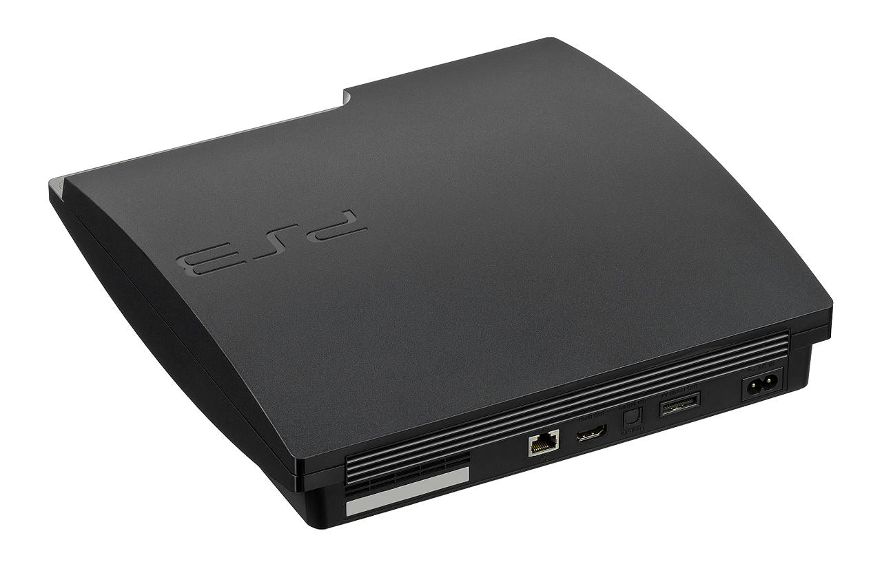 PlayStation 3 Slim 320GB Gaming Console - Black (2501B/3001B) | HD Gaming System for Home Entertainment & Classic PS3 Games