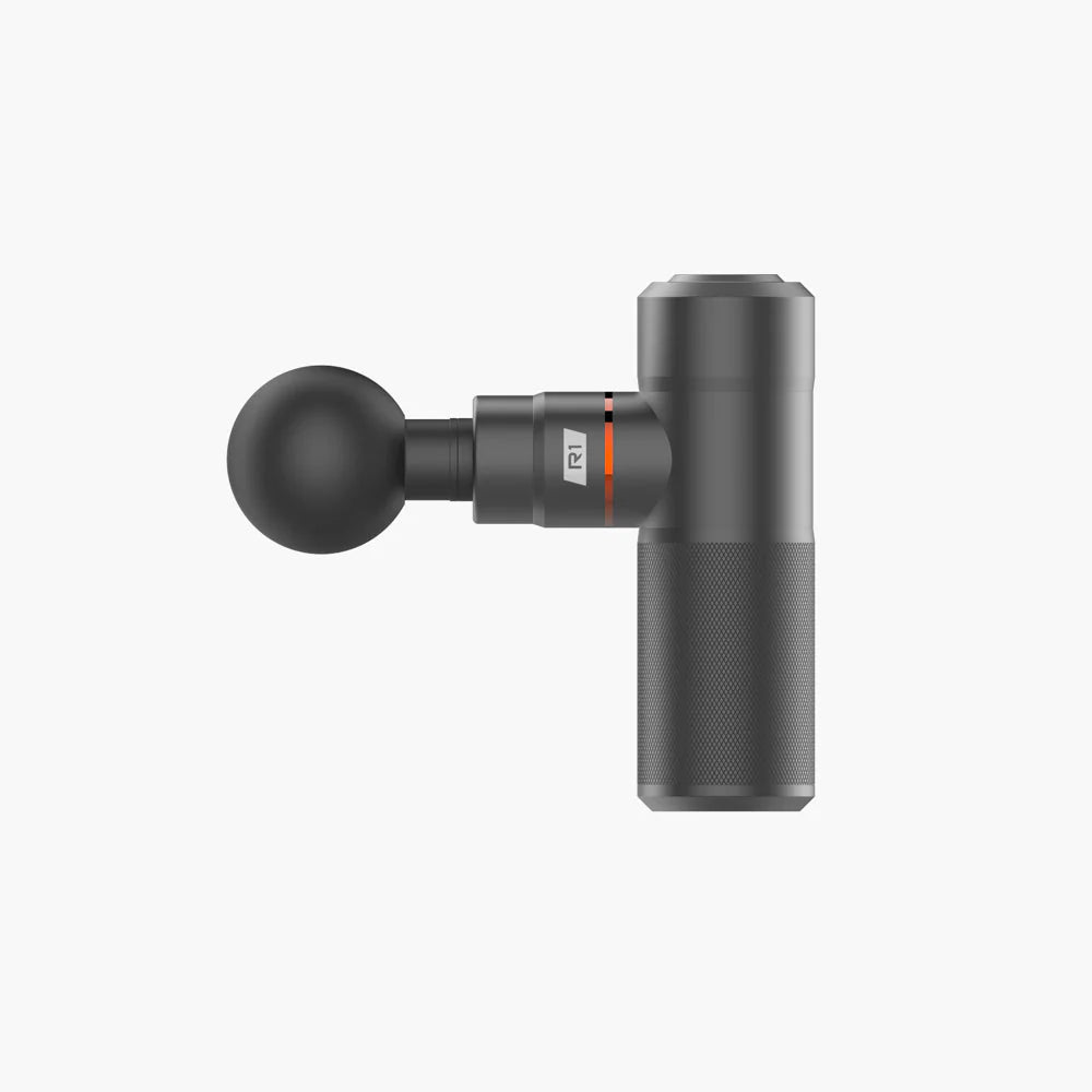 R1™ Percussion Massage Gun - Carbon Black - Deep Tissue Muscle Pain Relief for Athletes & Recovery - Portable & Powerful for Home, Gym, and Travel Use