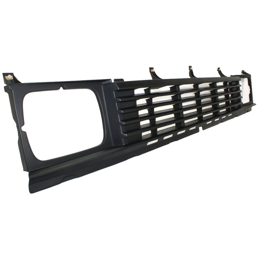 Perfit Liner Black Plastic Front Grille Compatible with Nissan Hardbody Pickup D21 Truck (2WD) - Replacement Part NI1200104 6231001G01 | Perfect for Off-Roading & Truck Restoration Projects