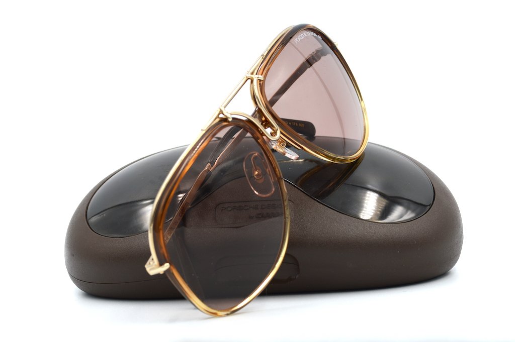 Porsche Design by Carrera 5633 LRG Interchangeable Sunglasses - Polarized UV Protection for Driving, Golf & Outdoor Activities