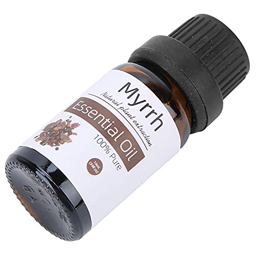 Myrrh Essential Oil for Body Massage & Skin Care - Aromatherapy Oil to Relieve Fatigue & Control Oil - Perfect for SPA, Home Relaxation & Stress Relief