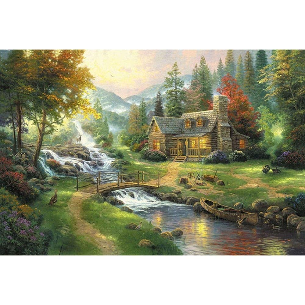 2000-Piece Wooden Jigsaw Puzzle - Sika Deer Anime Design for Adults & Kids, Stress Relief & Educational Toy, Creative Gift Idea (Color: K) | Perfect for Family Bonding, Classroom Activities & Relaxation
