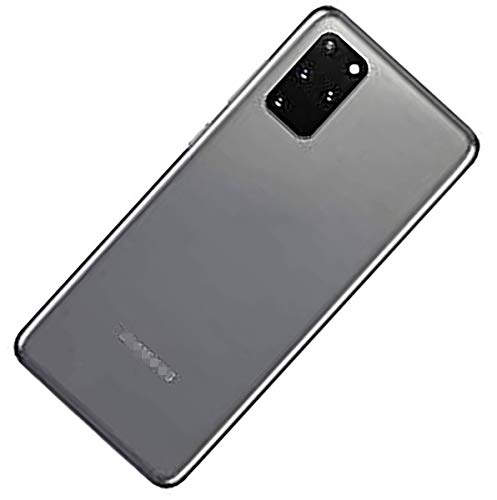 Galaxy S20 Plus 5G Back Cover Replacement - Premium Tempered Glass Case in Gray - Perfect for Screen Protection & Phone Aesthetics - Ideal for Everyday Use, Travel & Work