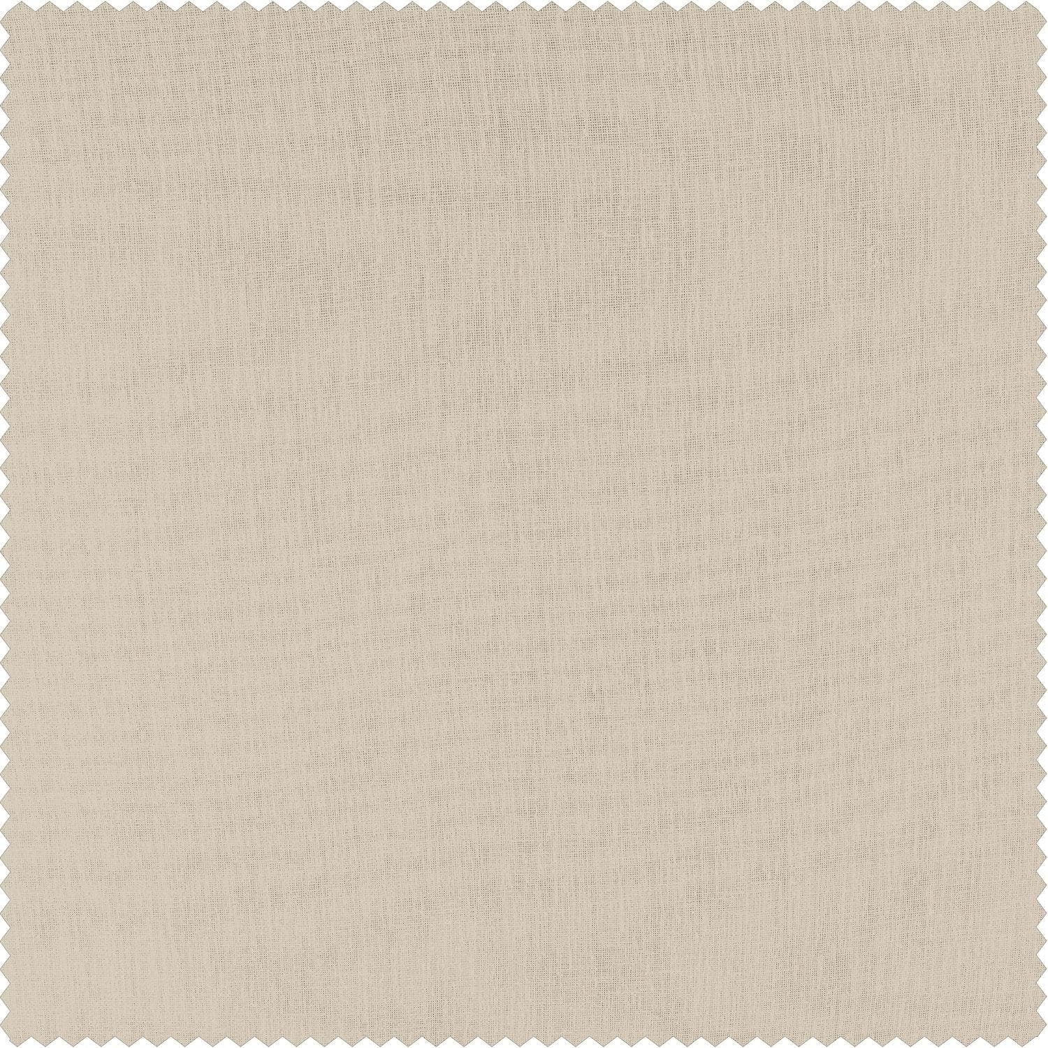 Custom Cotton Seed Textured Faux Linen Sheer Curtains - Elegant Window Treatment for Living Room, Bedroom & Dining Room
