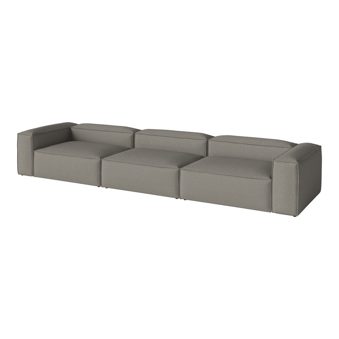 Cosima 3-Seater Sofa - Modern Living Room Couch for Small Spaces | Comfortable Fabric Sectional Sofa for Apartments & Home Decor