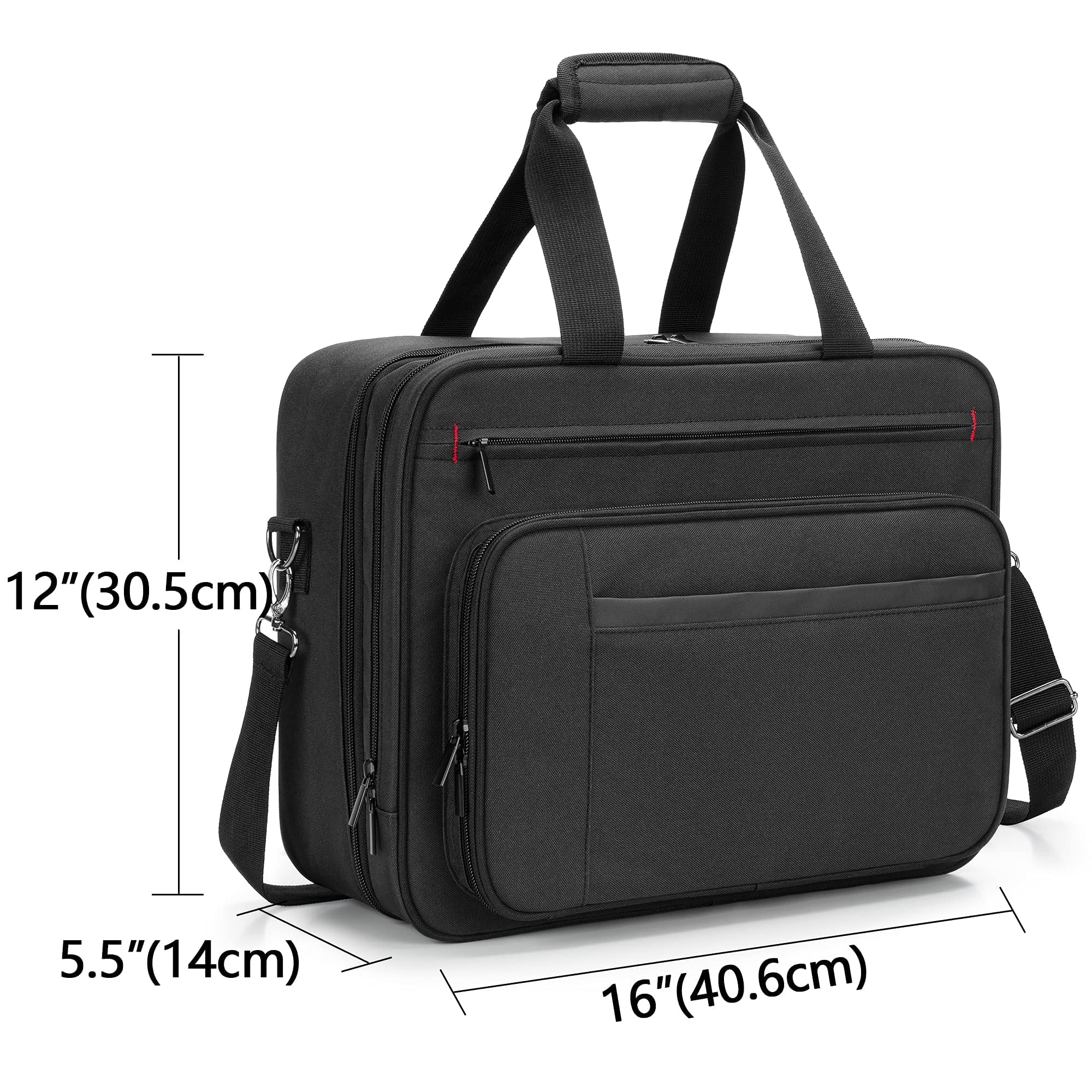 Double-Layer Portable Mobile Printer Storage Bag Compatible with HP Tango/Tango X & Officejet 250/200 - 15.6