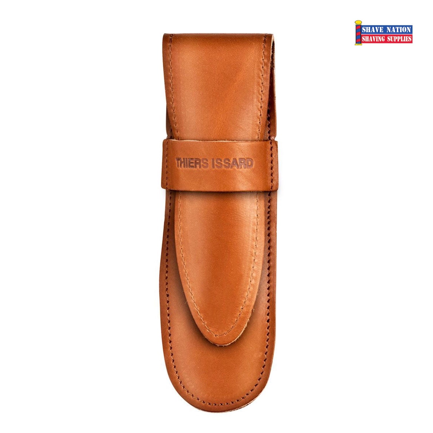 Premium Thiers Issard Leather Straight Razor Sheath Wallet - Durable Travel Case for Barber & Shaving Enthusiasts - Perfect for Grooming Kits, Home Use & Professional Barbershops