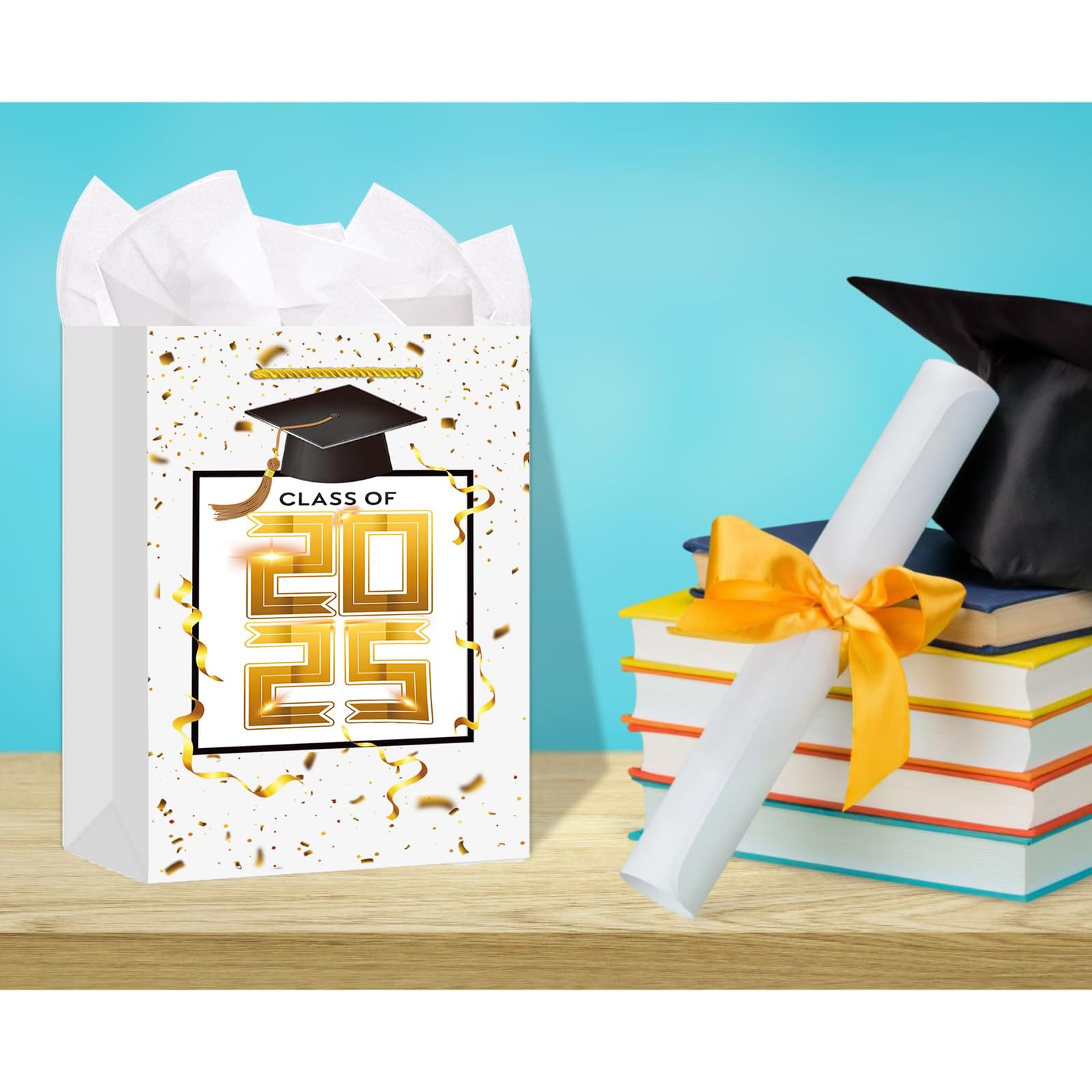 2025 Graduation Gift Bags with Handles - 13