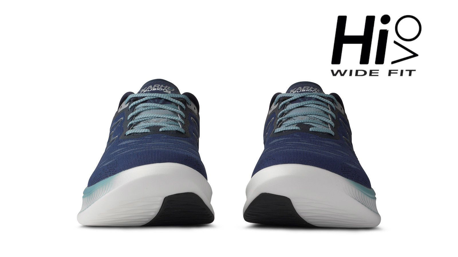 Men's Fusion 4.0 HIVO Running Shoes - Mood Indigo/Stone Blue - Lightweight Athletic Sneakers for Jogging, Gym & Everyday Wear