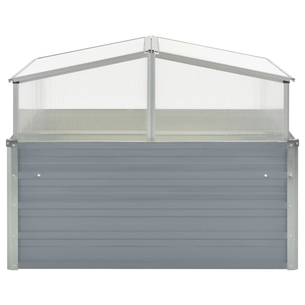 39.4x39.4x33.5 Inch Galvanized Steel Greenhouse Cover for Vegetables, Flowers, Herbs & Fruits - Perfect for Garden, Patio, Balcony & Urban Farming