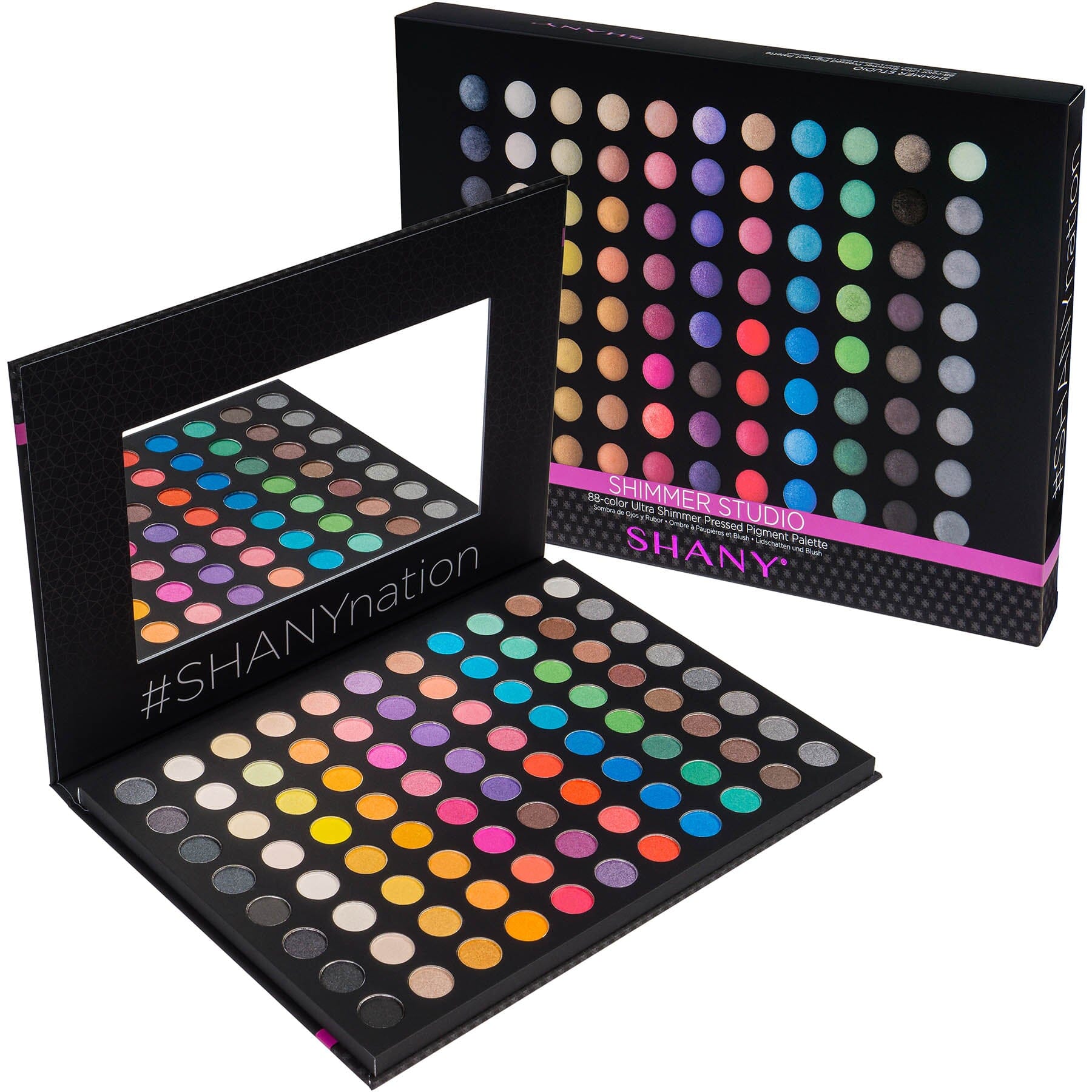 SHIMMER STUDIO Ultra Shimmer Matte Metallic Eyeshadow Palette - 12 Highly Pigmented Colors for Day & Night Makeup Looks | Perfect for Professional Artists & Beginners