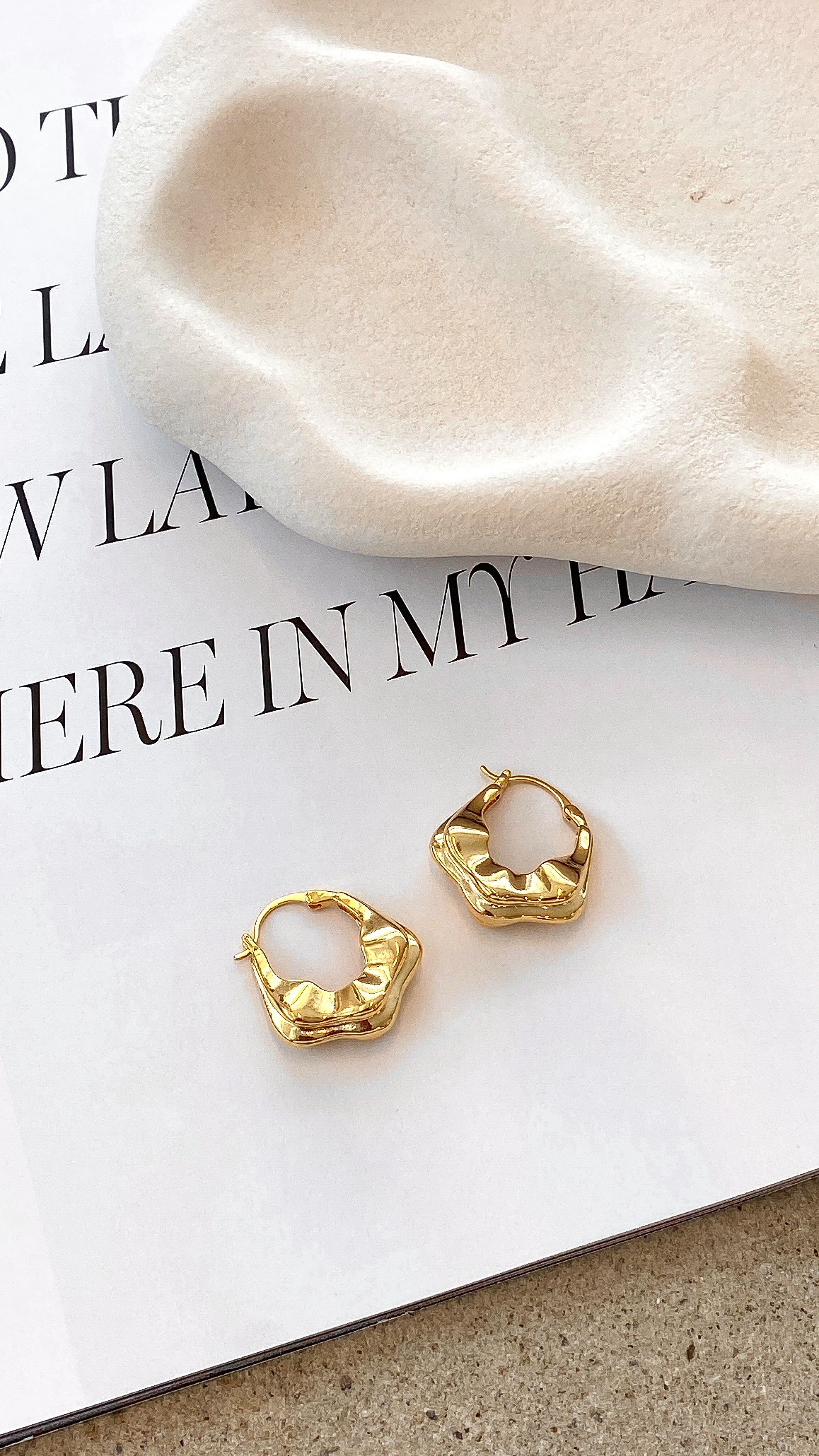 Jaetyn Gold Earrings for Women - Elegant & Stylish Jewelry for Parties, Weddings & Everyday Wear