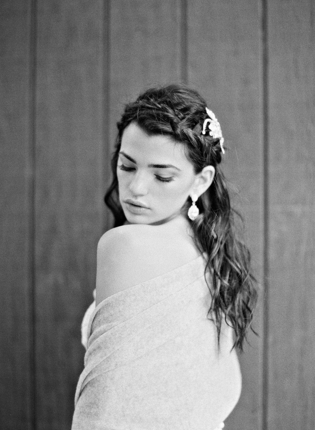ANAIS Drop Earrings for Women - Elegant Dangle Earrings with Crystal Beads, Perfect for Parties, Weddings & Everyday Wear