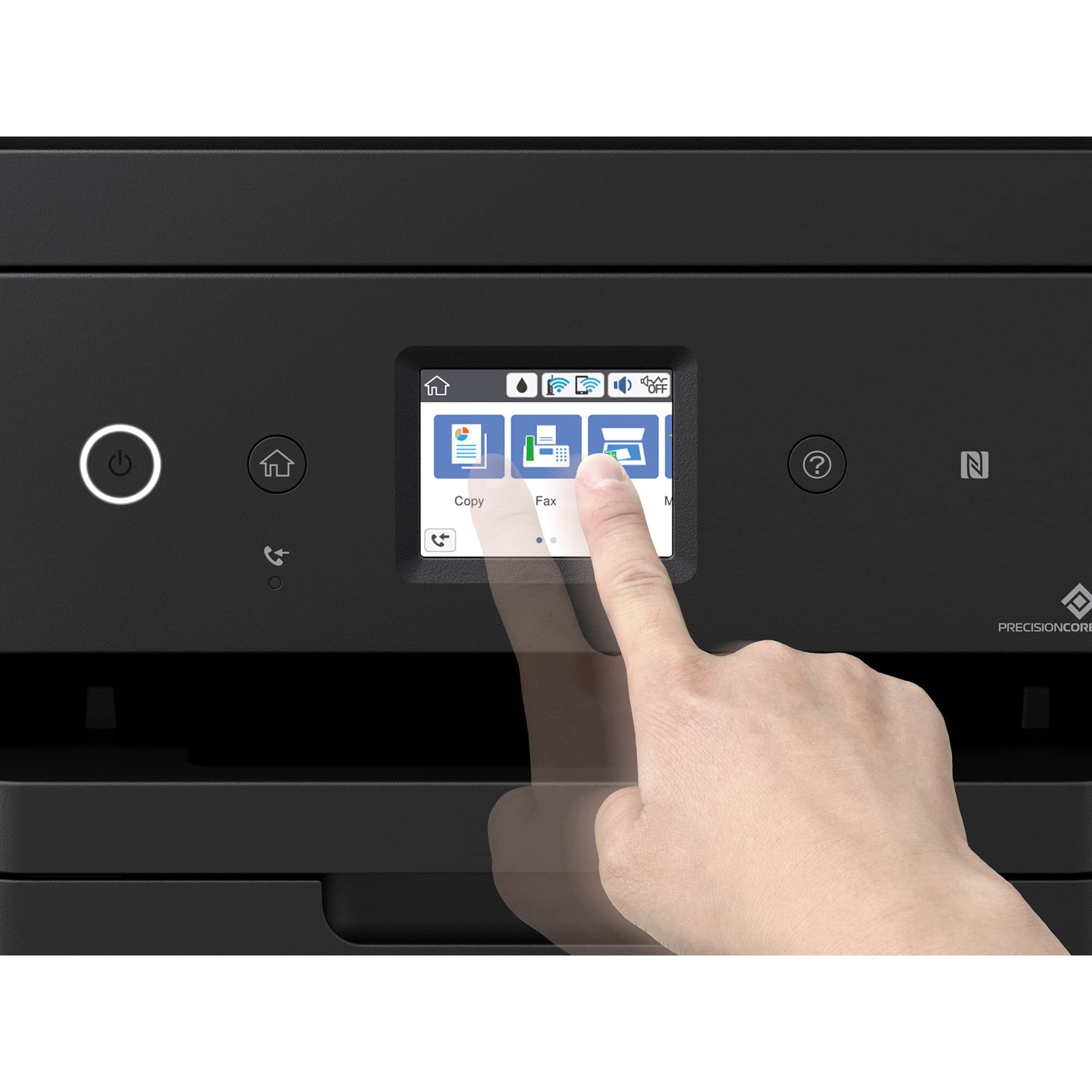 Epson Workforce WF-2860 Wireless All-in-One Color Printer with Scanner, Copier & Fax | Ethernet, Wi-Fi Direct, NFC | Amazon Dash Replenishment Ready | Perfect for Home Office & Small Business Printing Needs