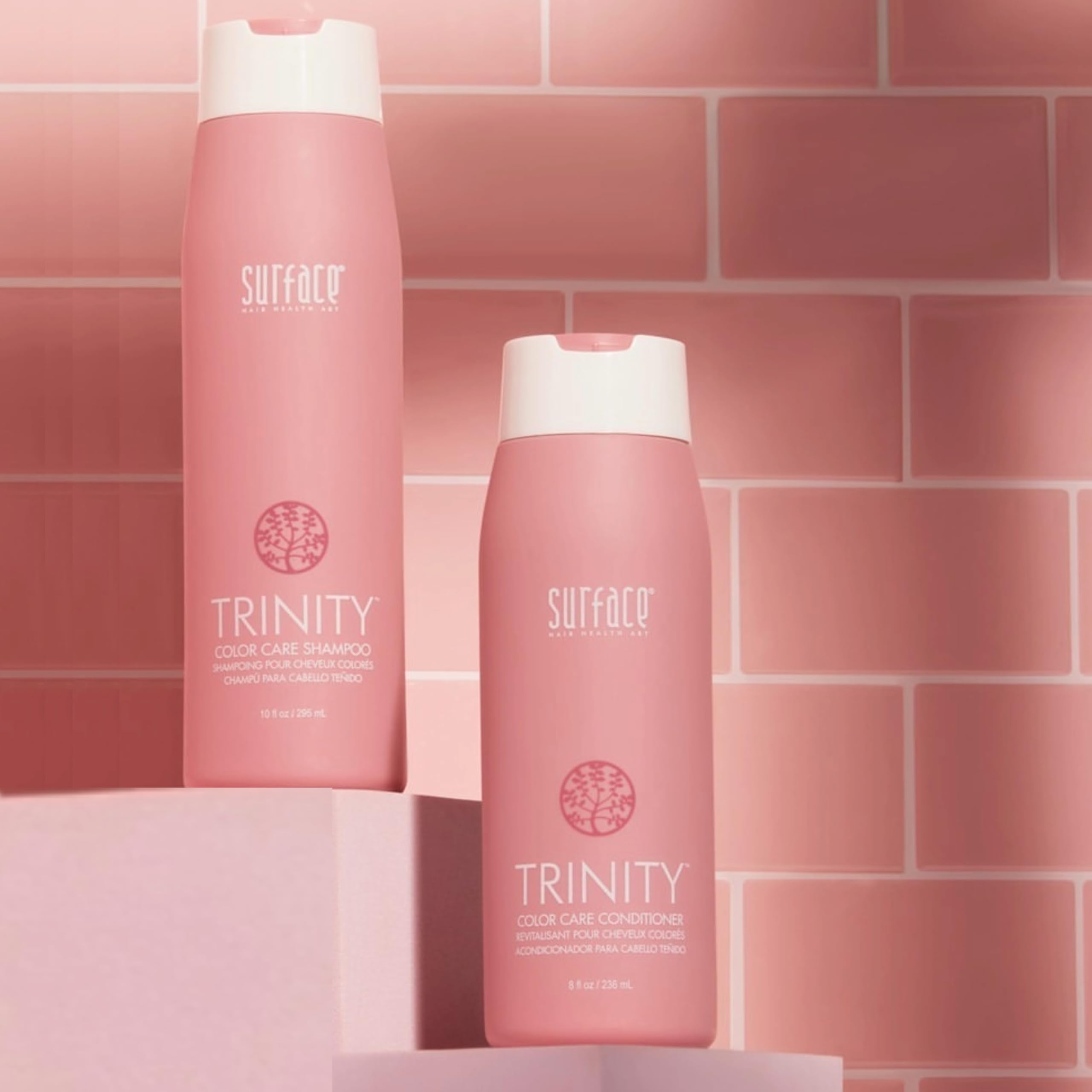 Surface Hair Trinity Color Care Shampoo - Sulfate-Free & Paraben-Free for Color-Treated Hair | Deep Cleansing, Shine & Volume Boost | Perfect for Daily Use & Salon-Quality Results at Home