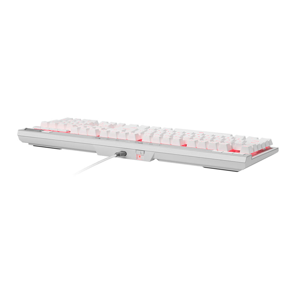 Corsair K70 RGB PRO Mechanical Gaming Keyboard - White with OPX Optical Switches - Fast & Responsive for PC, PS5, Xbox Series X - Perfect for FPS, MOBA & Esports