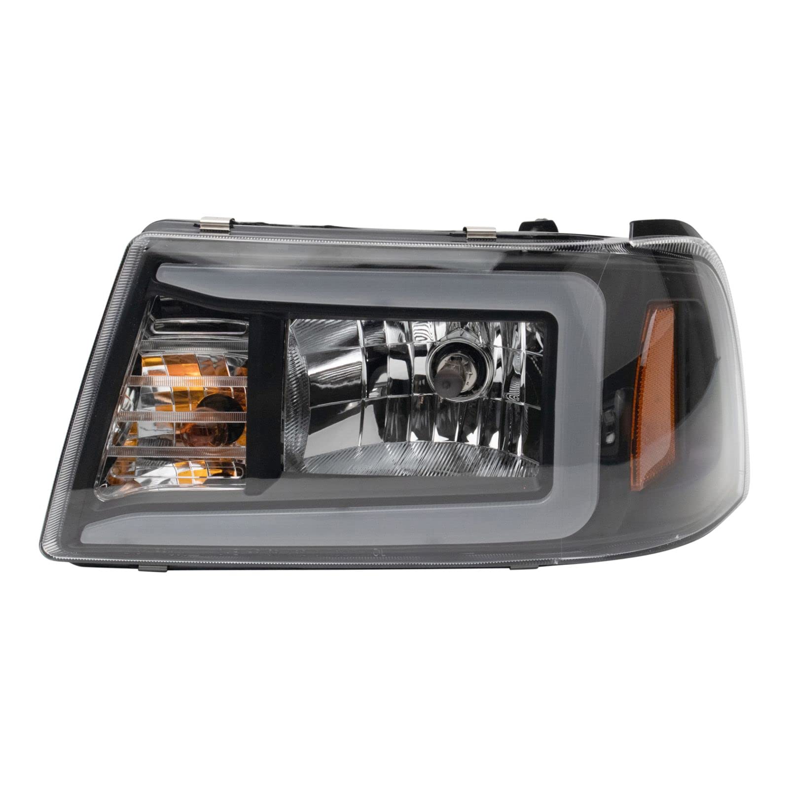 Ford Ranger Headlight Assembly Set (2001-2011) - Driver & Passenger Side Halogen Headlights - FO2502173 & FO2503173 - Perfect for Night Driving & Off-Road Adventures