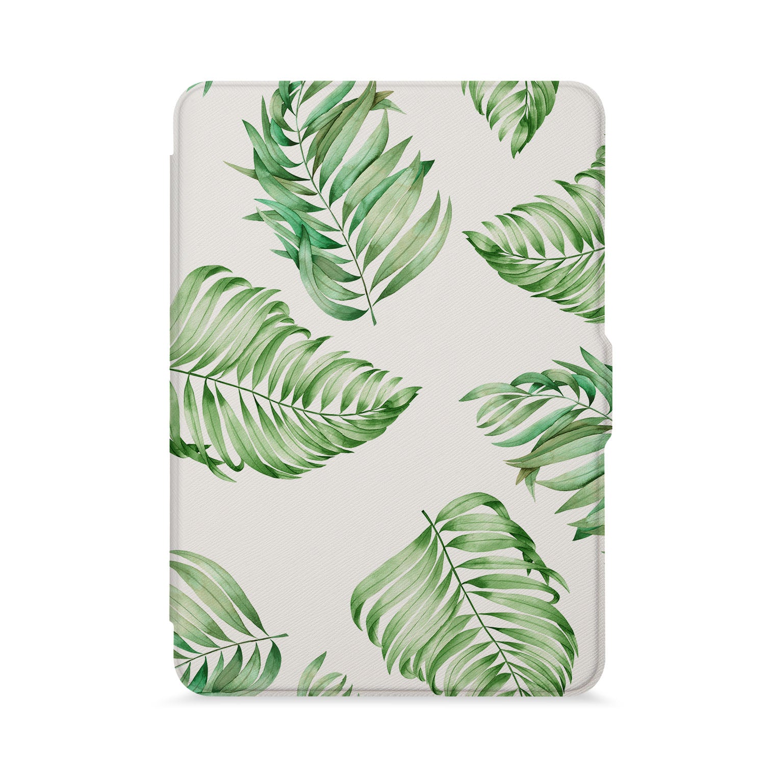 Premium Kindle Case with Green Leaves Design - Waterproof & Shockproof Cover for Kindle Paperwhite, Oasis, Voyage - Perfect for Reading Outdoors, Travel, and Daily Commute