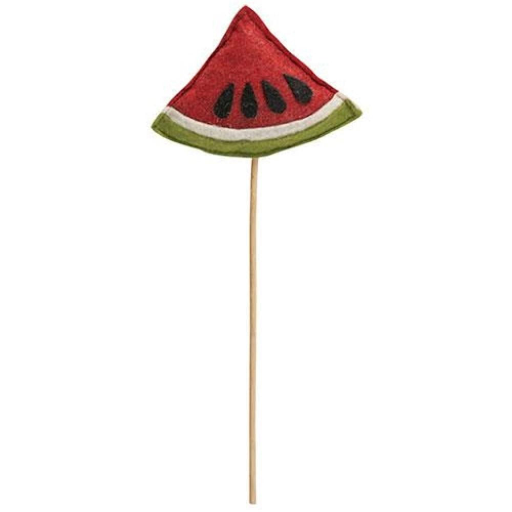 Felt Watermelon Slice Poke Toy - Soft DIY Needle Felting Kit for Kids & Adults - Perfect for Stress Relief, Craft Projects & Sensory Play