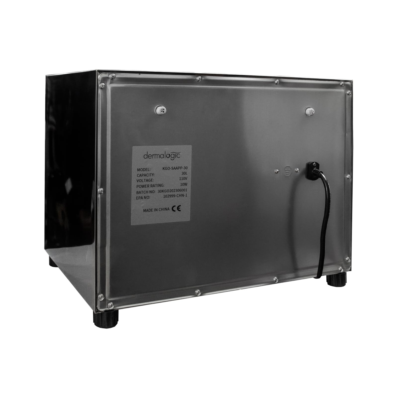 30L UV Ozone Sterilizer Cabinet for Sanitizing Instruments & Towels | Commercial Grade Disinfection for Massage, Facial Spa, Beauty Salon, Nail Shop & Tattoo Studio | Perfect for Tools, Equipment and Linens Sterilization