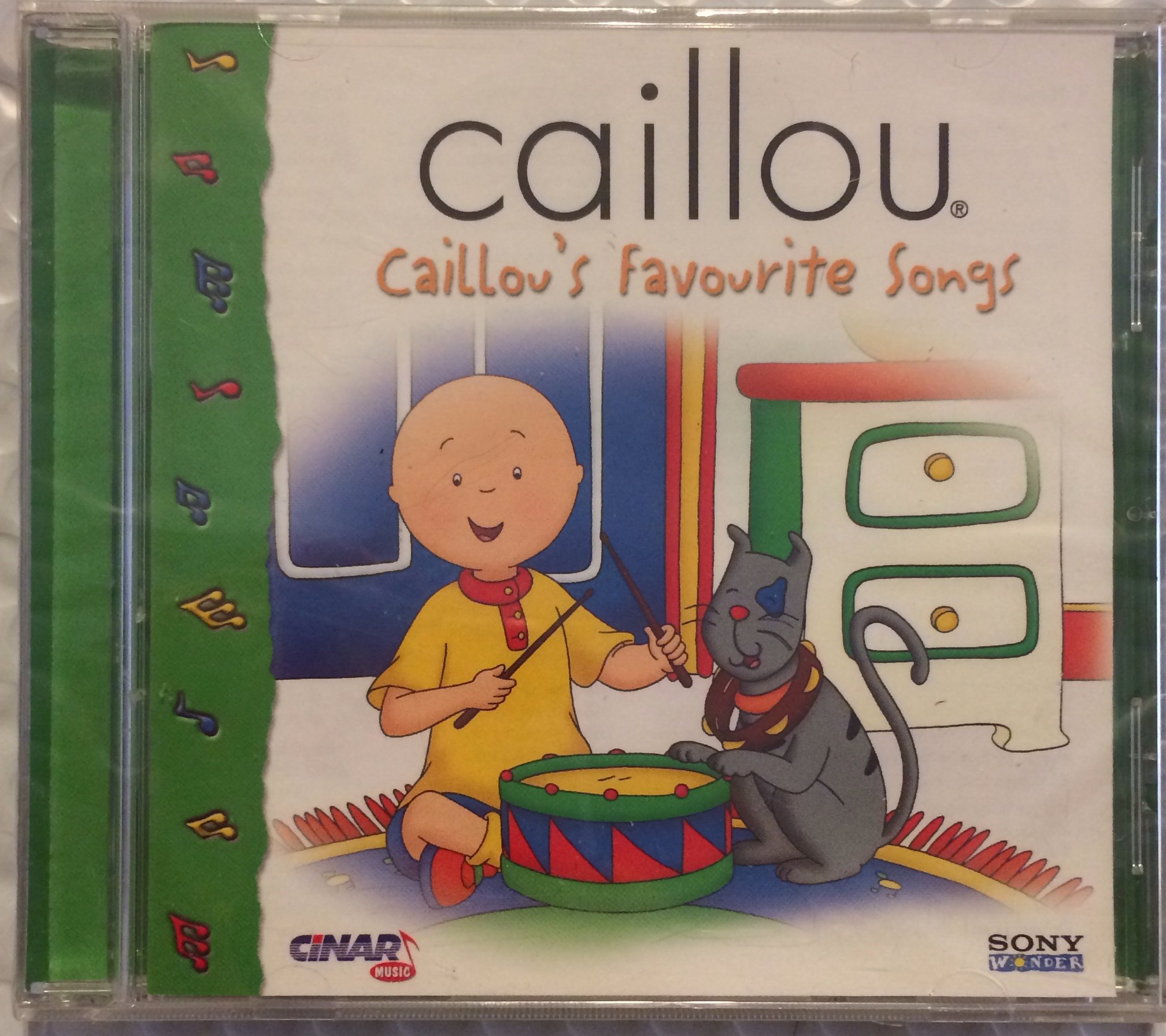 Caillou's Favorite Songs Audio CD – Fun & Educational Music for Kids | Perfect for Playtime, Learning & Family Bonding