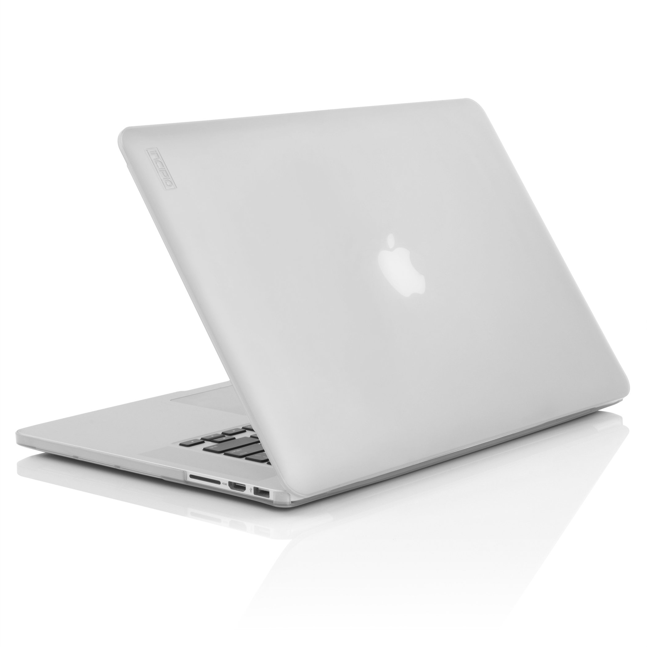 Incipio Feather Lightweight Protective Case for MacBook Pro 15-inch with Retina Display - Frost | Slim Durable Hard Shell Cover for Travel, Work & School | Compatible with MacBook Pro 15
