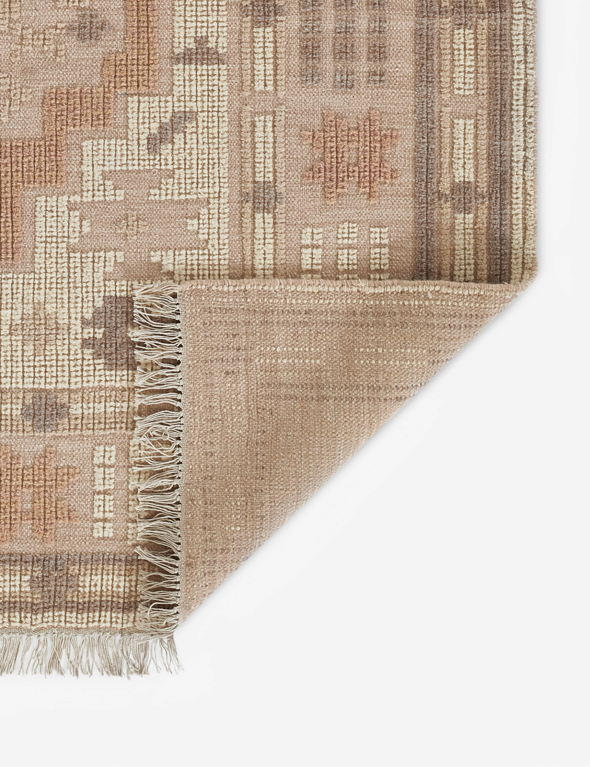 Fitch Handwoven Wool Rug - Soft & Durable Area Rug for Living Room, Bedroom, or Office - Eco-Friendly Home Decor