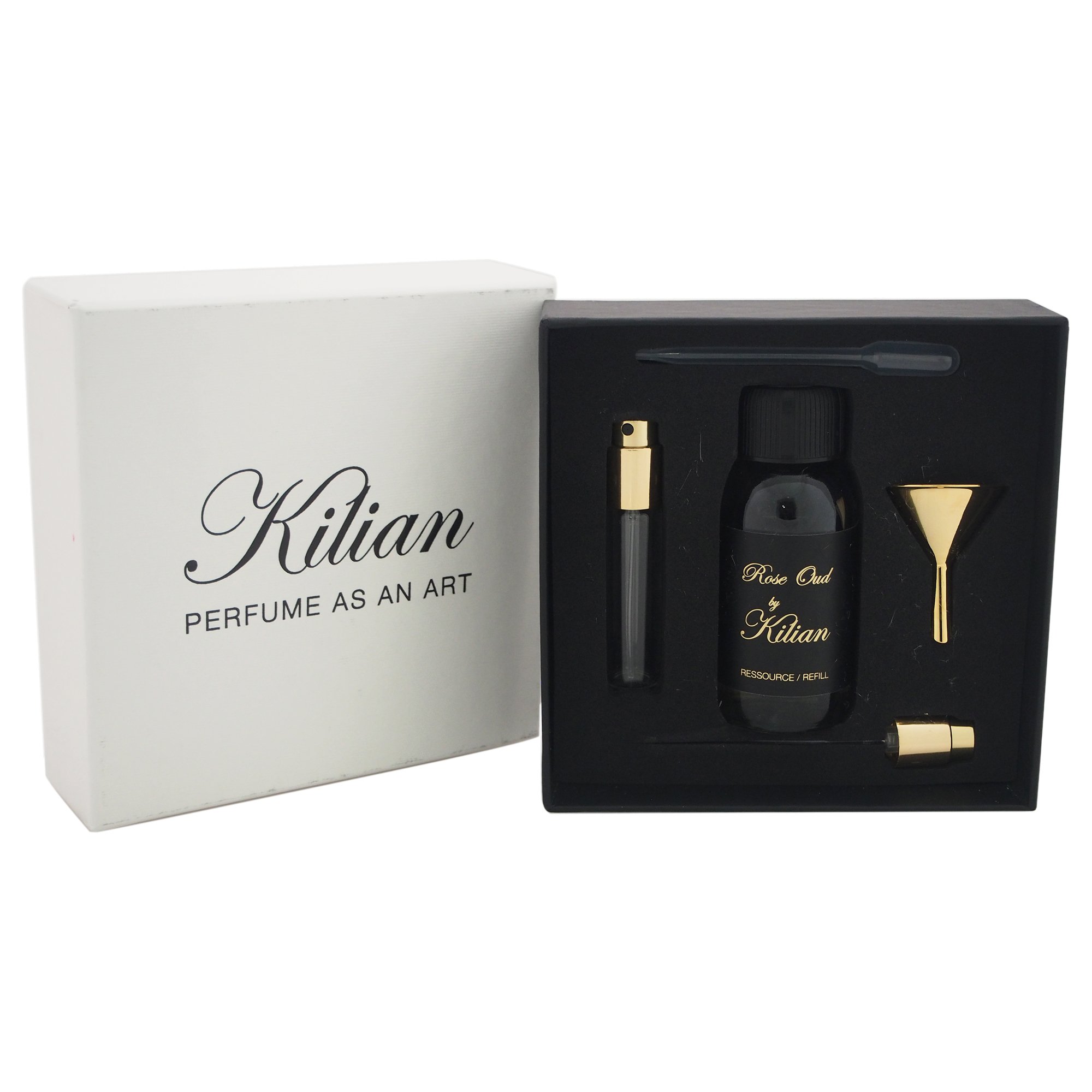 Kilian Rose Oud Eau de Parfum Refill for Women - 1.7 oz / 50ml Luxury Perfume Spray | Perfect for Date Nights, Special Occasions & Gift Giving