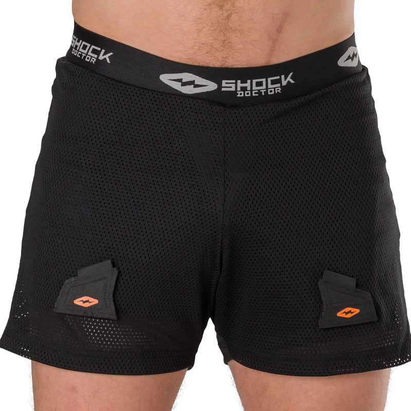 Shock Doctor Youth Loose Hockey Shorts - Breathable & Comfortable for Hockey Practice & Games - Perfect for Youth Hockey Players & Sports Enthusiasts