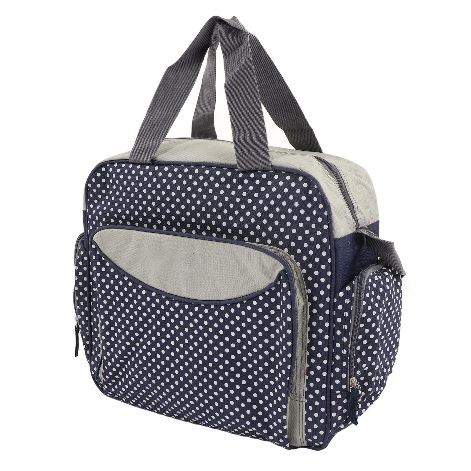 Waterproof Large Capacity Crossbody Diaper Bag - Multifunctional Nappy Tote for Moms, Baby Essentials Organizer (Perfect for Outdoor, Travel & Daily Use)
