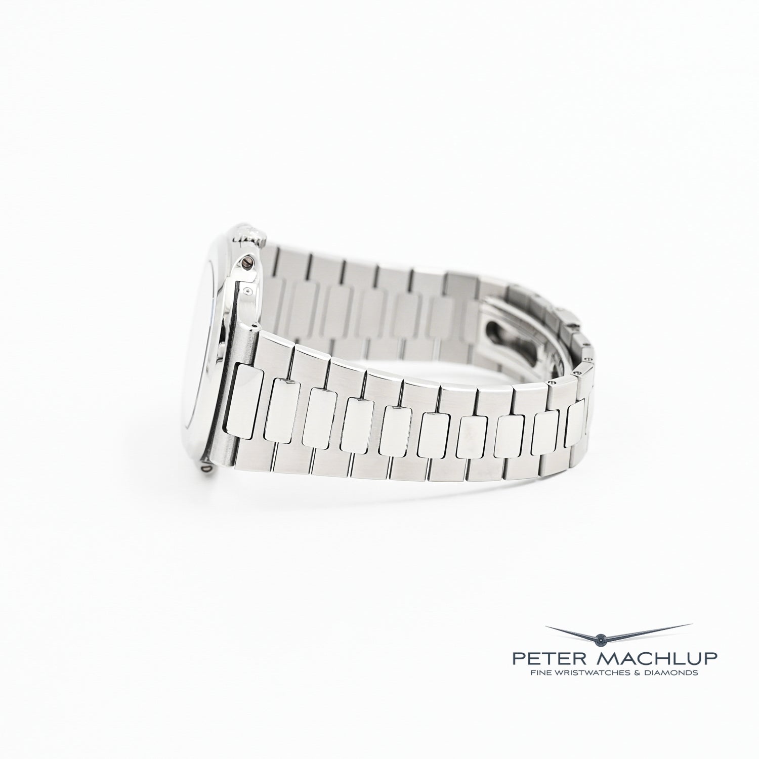 Patek Philippe Nautilus Moonphase Watch 2008 - Luxury Men's Automatic Timepiece with Moon Phase Complication for Business & Formal Occasions