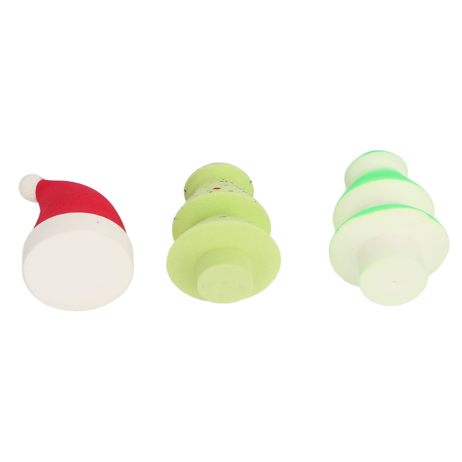 Christmas Themed Makeup Beauty Blender Sponge - Skin-Friendly, Soft & Blemish-Free for Flawless Foundation Application | Perfect for Daily Makeup, Holiday Looks & Professional Use