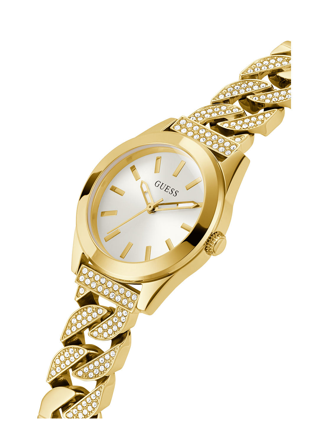 Luxury Gold Serena Glitz Watch for Women - Elegant Fashion Timepiece with Crystal Accents - Perfect for Parties, Weddings & Special Occasions