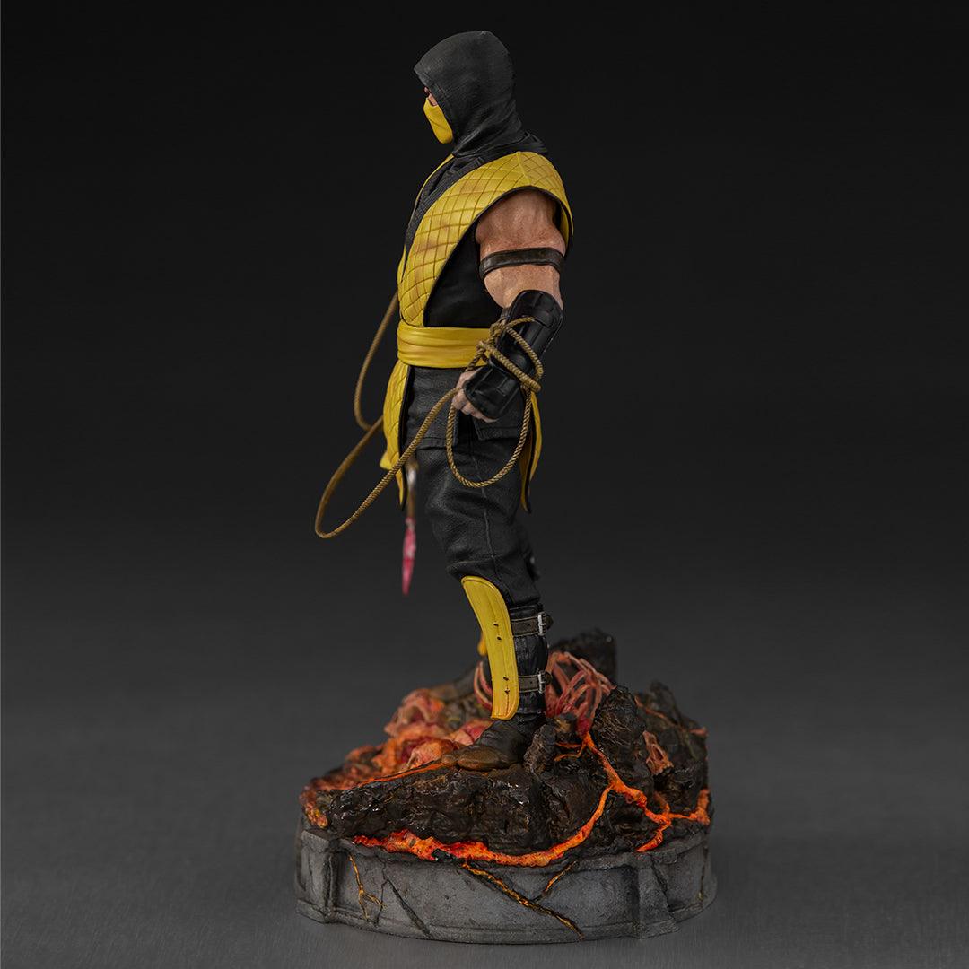 Iron Studios Mortal Kombat Scorpion Art Scale Statue 1/10 - Highly Detailed Collectible Figure for Gamers & Fans | Perfect for Display in Home, Office, or Gaming Room