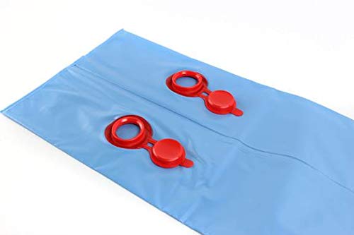 Swimline 1x10 Ft Winter Pool Cover with Water Tubes - Heavy Duty Inground Pool Winterization Kit (2 Pack) - Perfect for Winter Protection and Snow Load Resistance