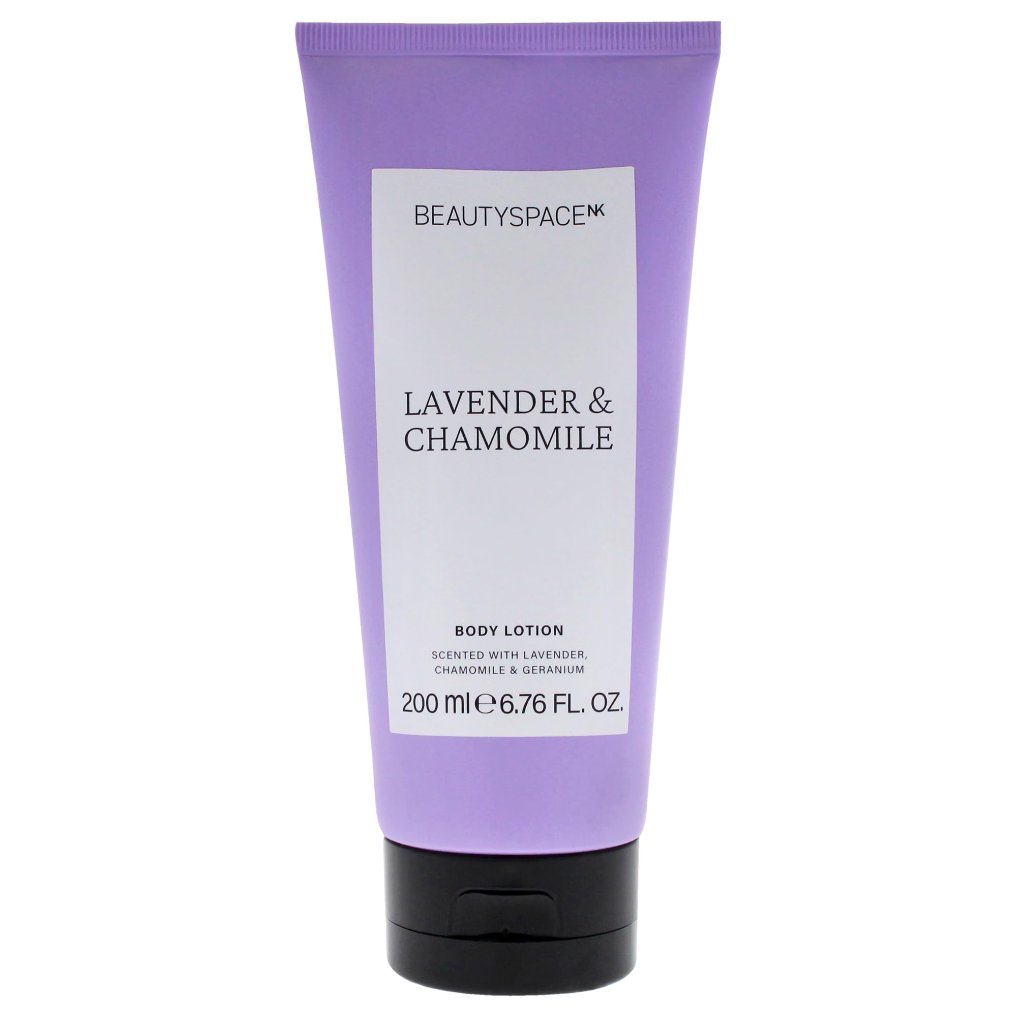 SpaceNK Beauty Space Body Lotion - Lavender & Chamomile Scented Moisturizing Lotion for Men & Women, 6.76 oz - Hydrating Dry Skin Care for Relaxation & Bedtime Routine