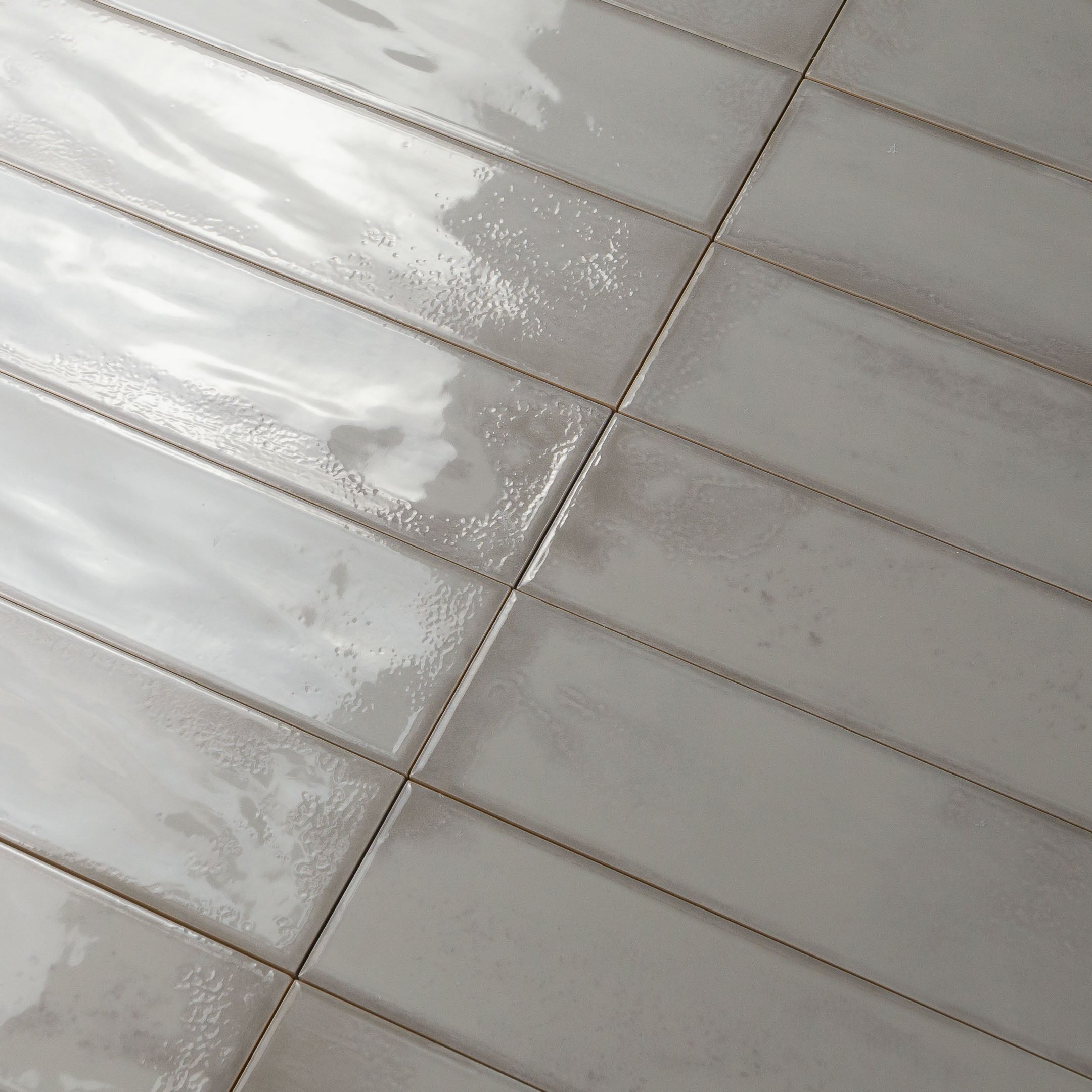 Premium Prisma Rain 3x12 Subway Wall Tile - Glossy Ceramic Bathroom & Kitchen Backsplash - Waterproof, Easy to Clean - Perfect for Modern Home Renovation, Shower Surrounds, and Stylish Accent Walls