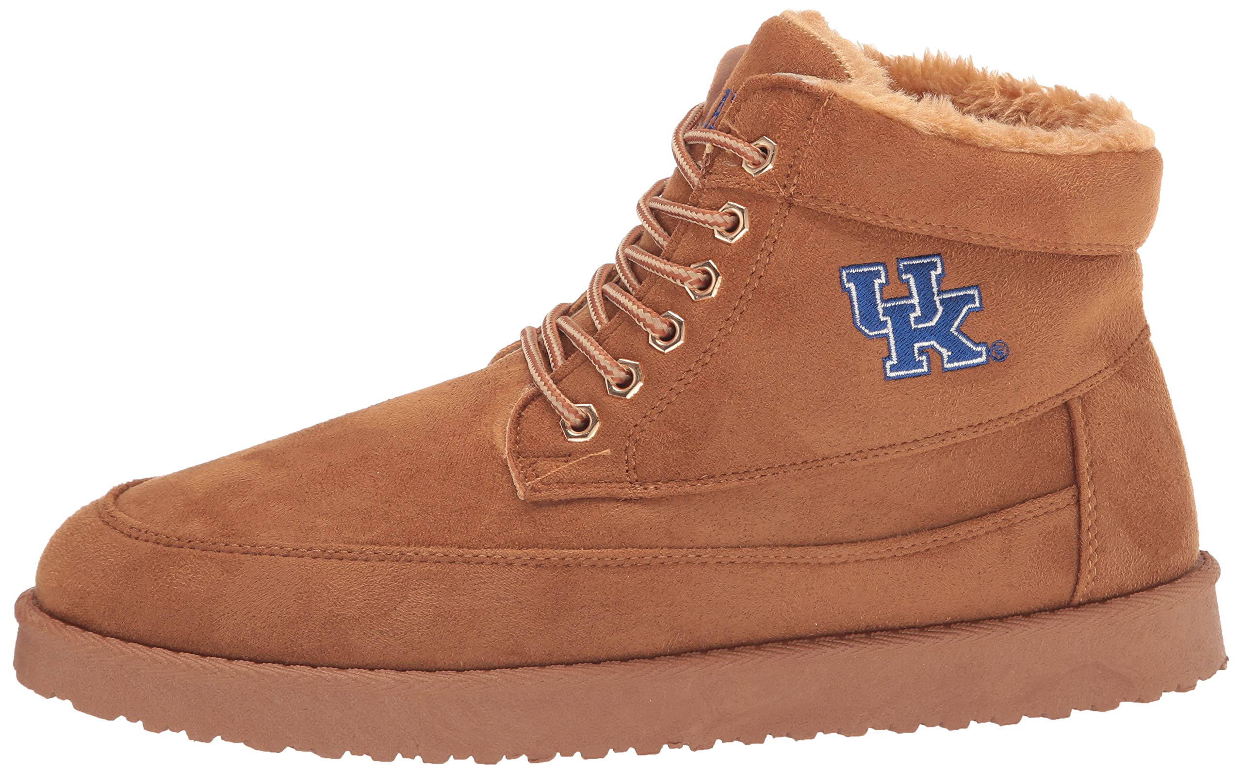FOCO Florida State Seminoles Brown High Top Moccasin Shoes for Men - Size 12 | Comfortable Casual Sneakers for College Football Fans & Campus Wear