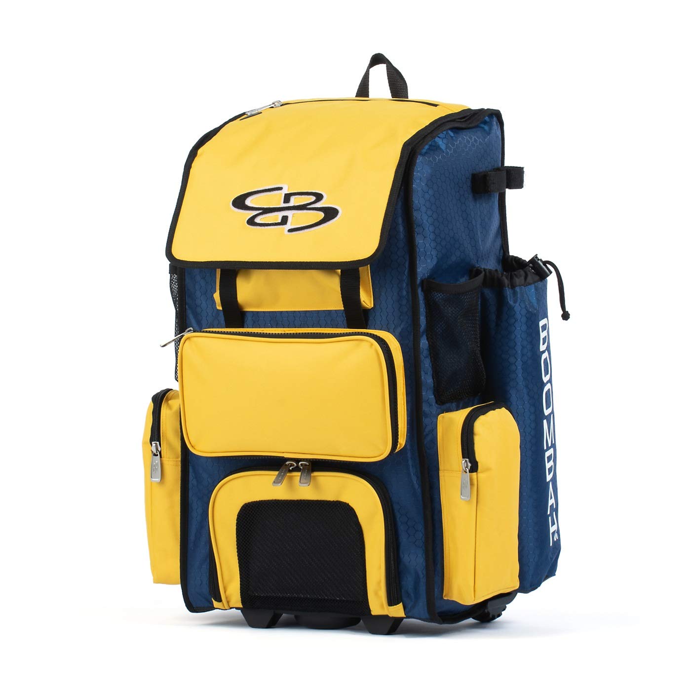 Boombah Rolling Superpack 2.0 Baseball/Softball Gear Bag with Wheels - 23.5