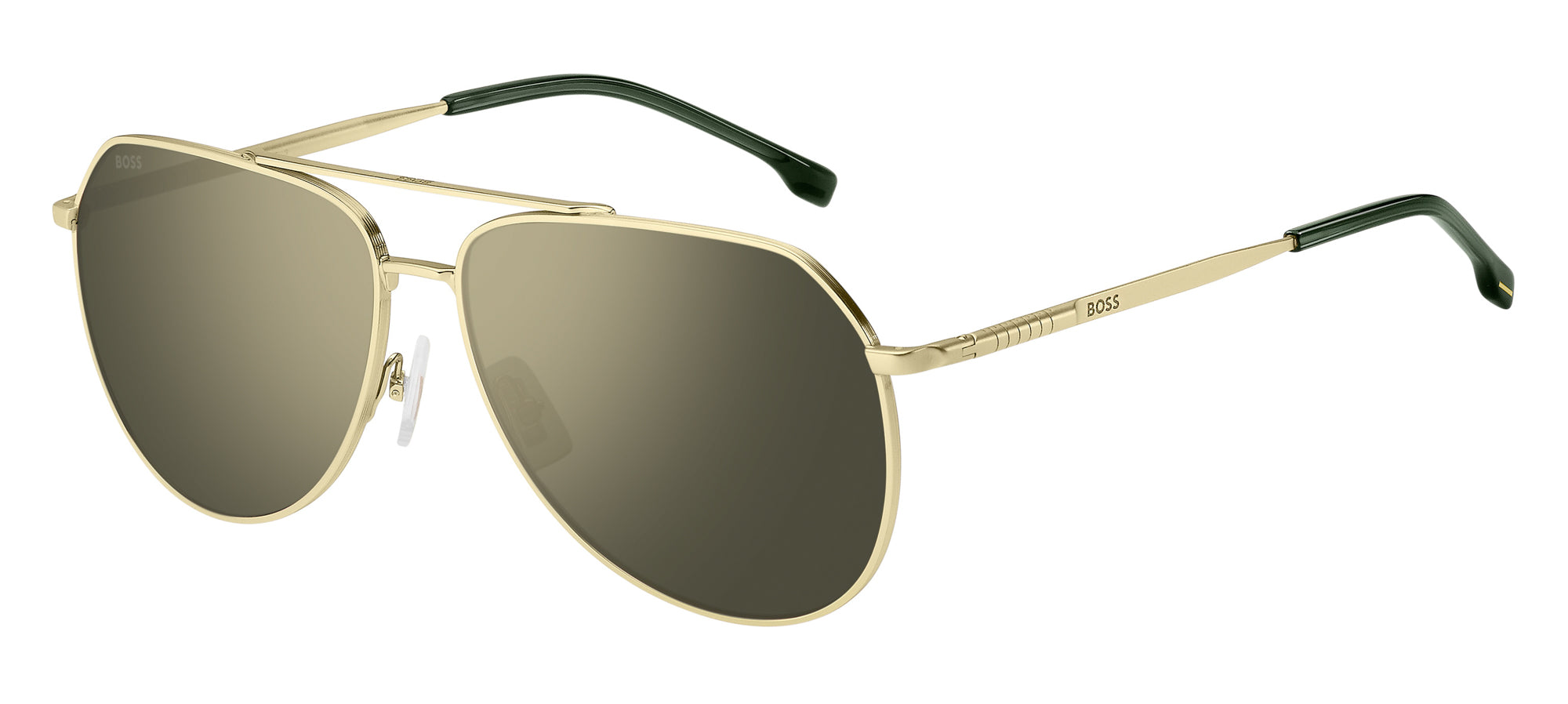 Boss 1447 S Sunglasses for Men - Polarized UV Protection Aviator Style - Perfect for Driving, Outdoor Sports & Summer Fashion