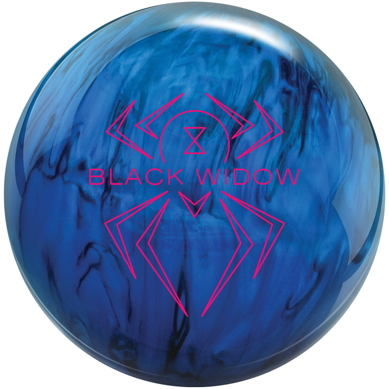 Hammer Black Widow Mania Bowling Ball - High Performance Reactive Resin for Hook & Control - Perfect for League Play & Tournaments