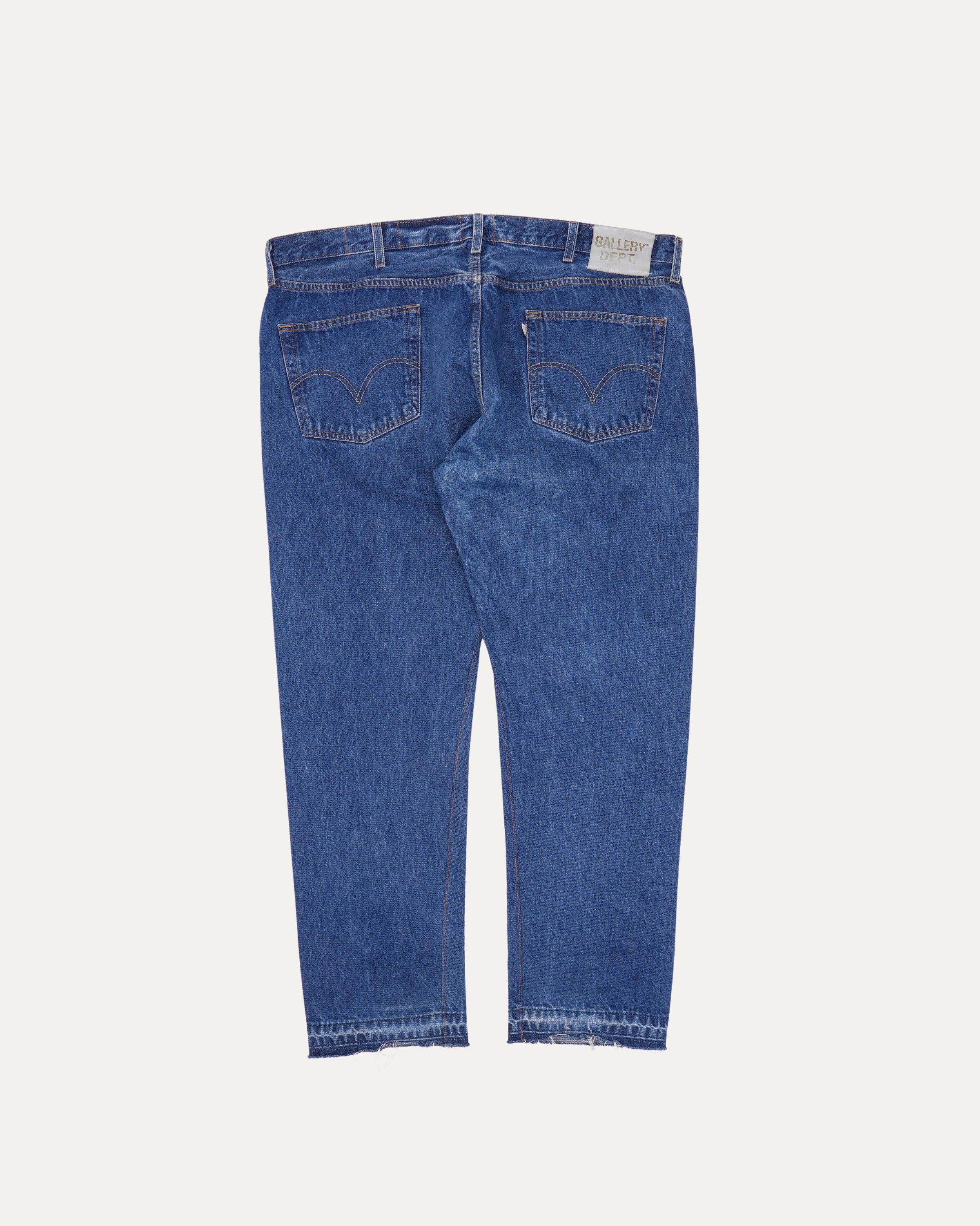 Gallery Dept 5001 High-Rise Distressed Skinny Jeans for Women - Vintage Washed Denim Pants with Stretch | Perfect for Casual Wear, Street Style & Night Out