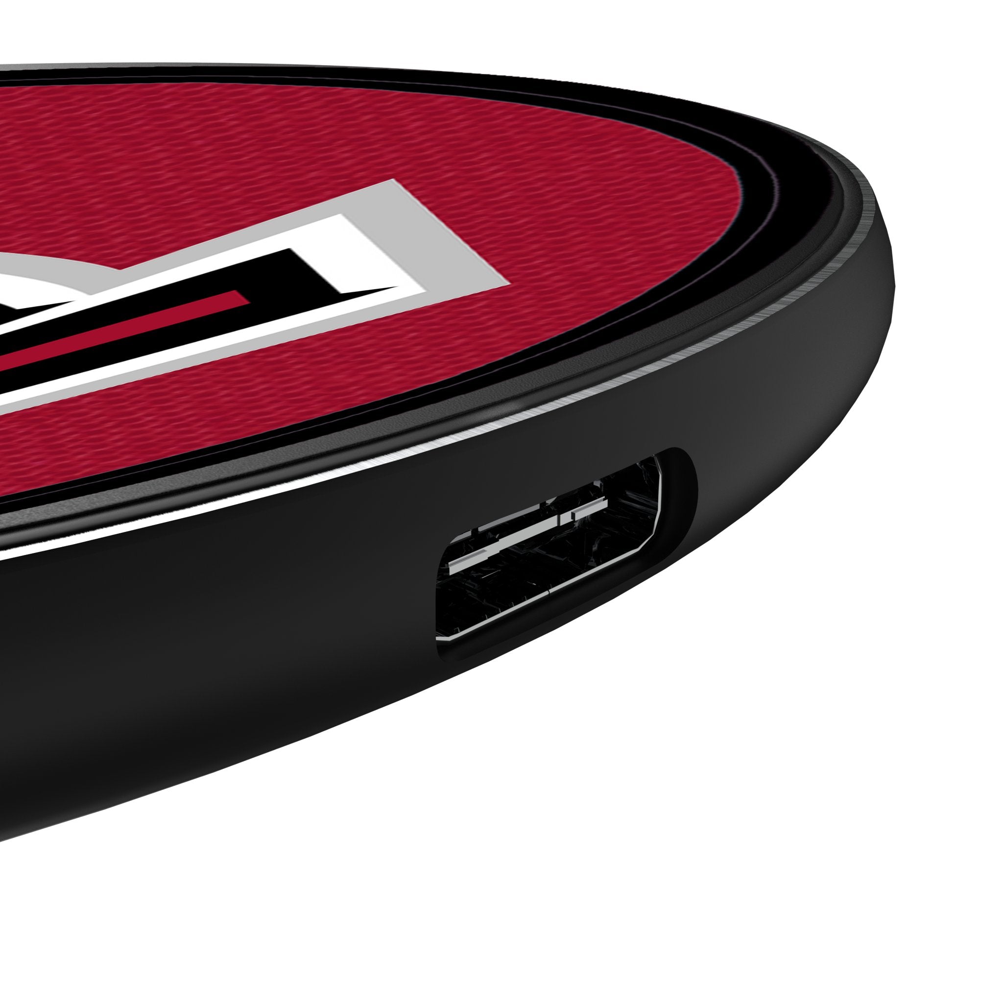 Atlanta Falcons NFL Team Logo 15W Fast Wireless Charger - Perfect for Home, Office, and Car Use