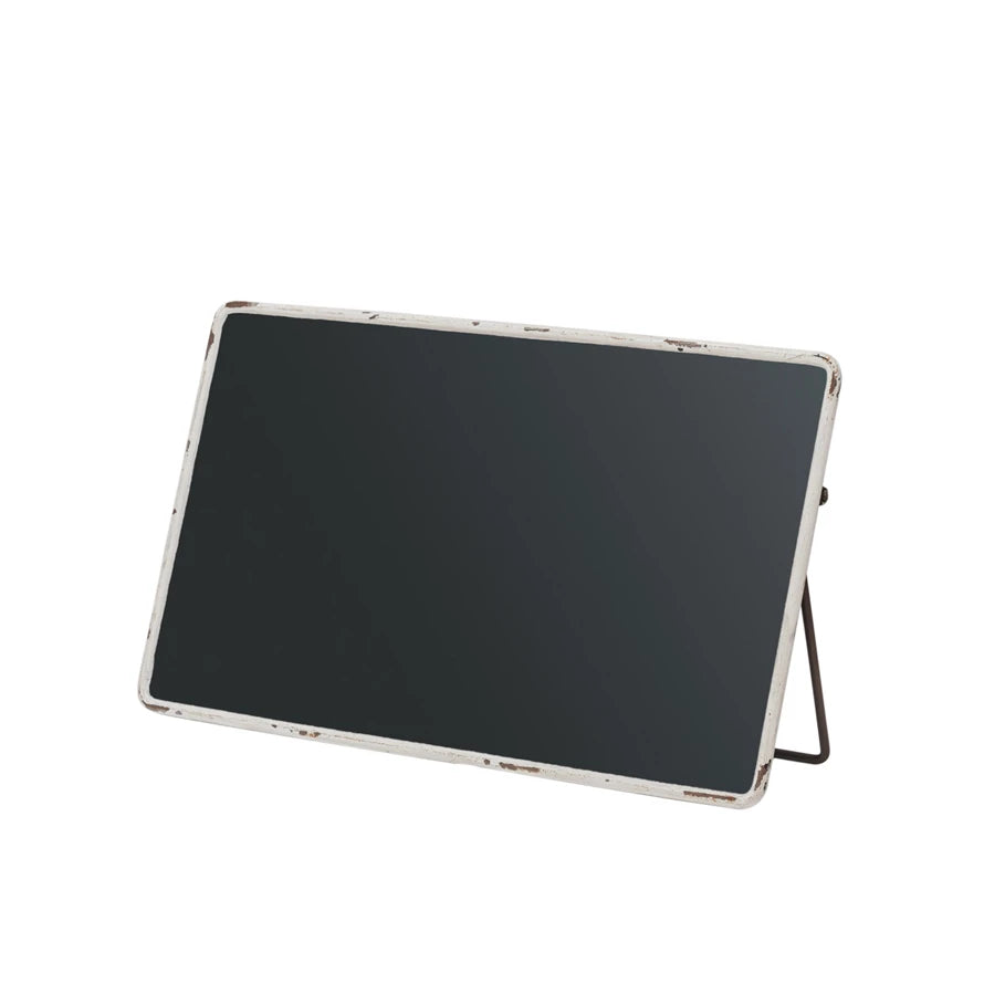 Premium Horizontal Chalkboard - 24x36 Inch Reusable Writing Surface for Classrooms, Restaurants & Home Decor | Durable Framed Blackboard for Teaching, Menu Boards & Creative DIY Projects