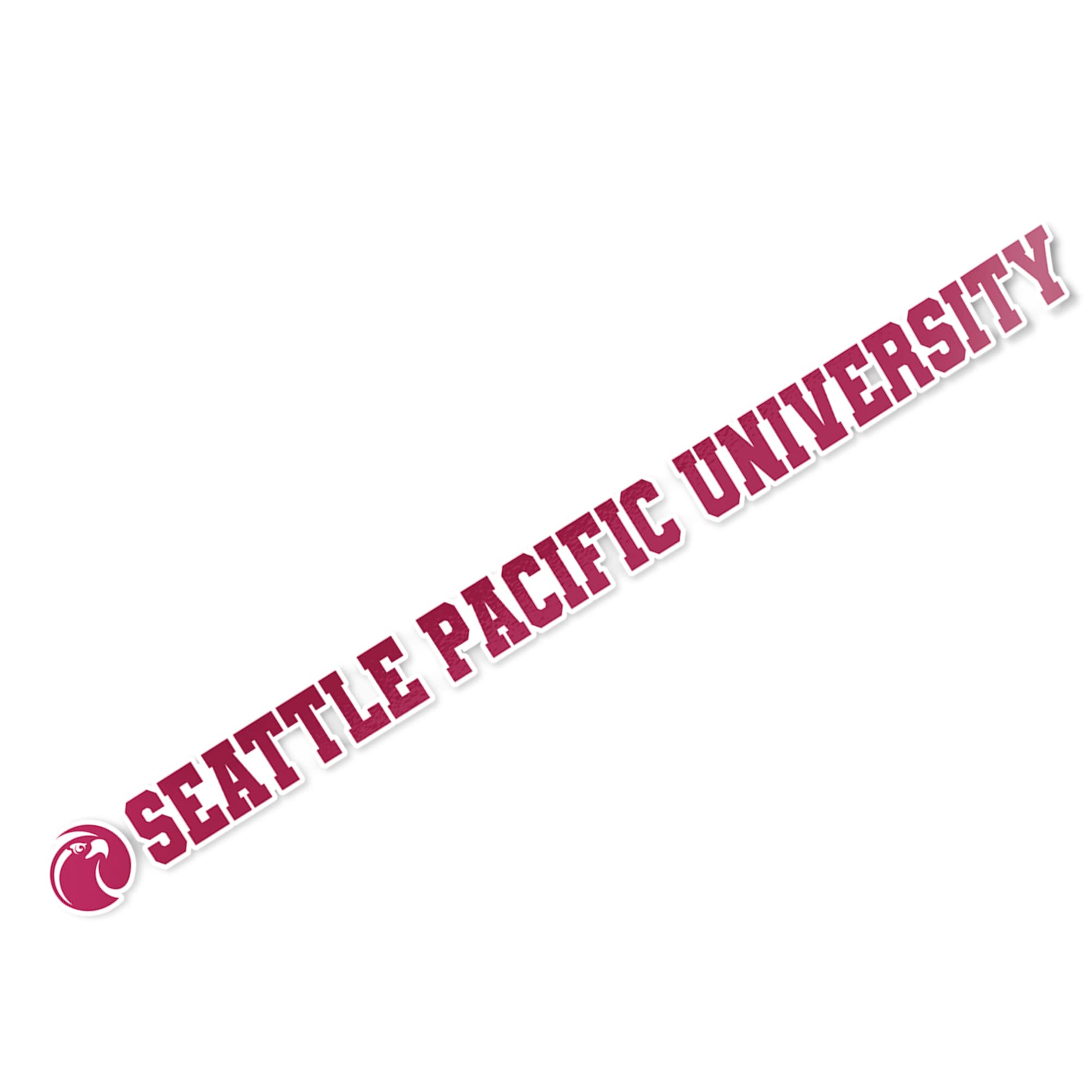 Desert Cactus Seattle Pacific University SPU Falcons Vinyl Decal Sticker - 15 Inch Waterproof Laptop, Water Bottle, Car, Scrapbook Decoration - Perfect for College Dorm, School Spirit, Fan Gifts & Campus Pride