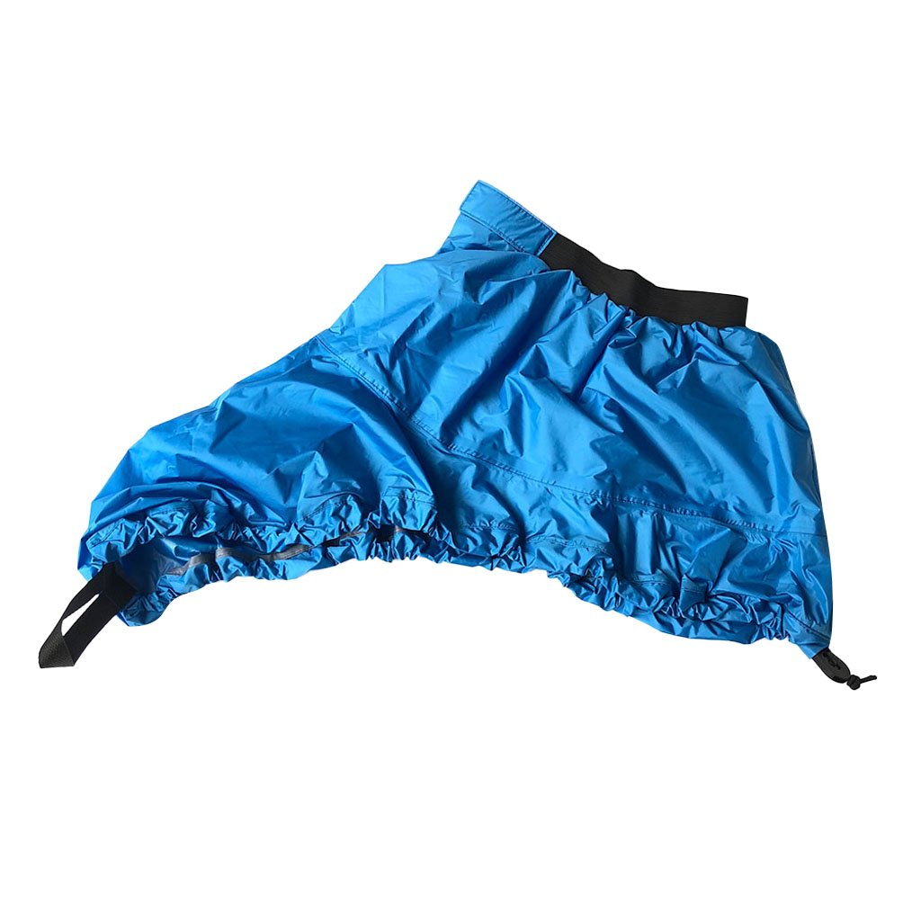 **Durable Universal Adjustable Waterproof Kayak Spray Skirt - Blue, Size L - Fits Most Kayaks (S-XL) - Ideal for Kayaking, Canoeing & Water Sports**