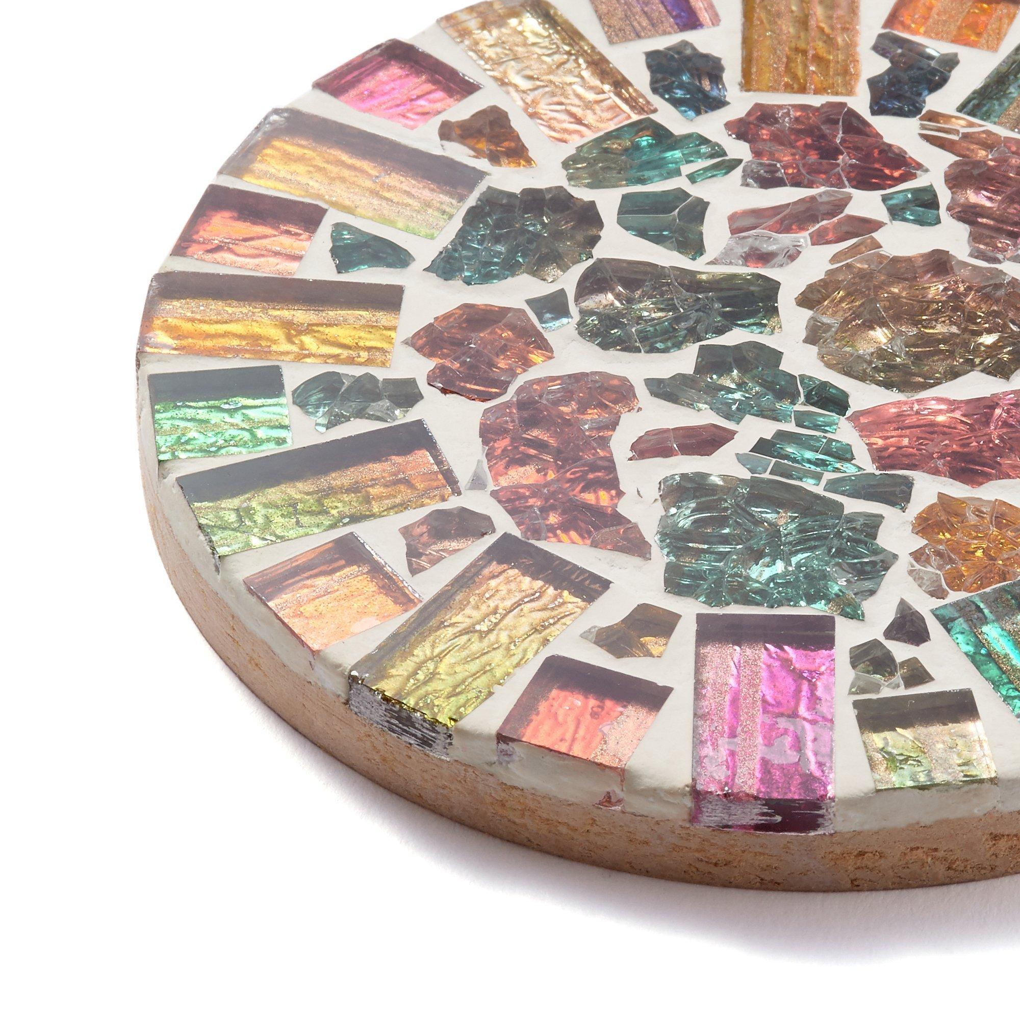 Aureole Coaster Set - 3 Pack Non-Slip Drink Coasters for Coffee, Wine & Beer - Perfect for Home, Office & Bar Use
