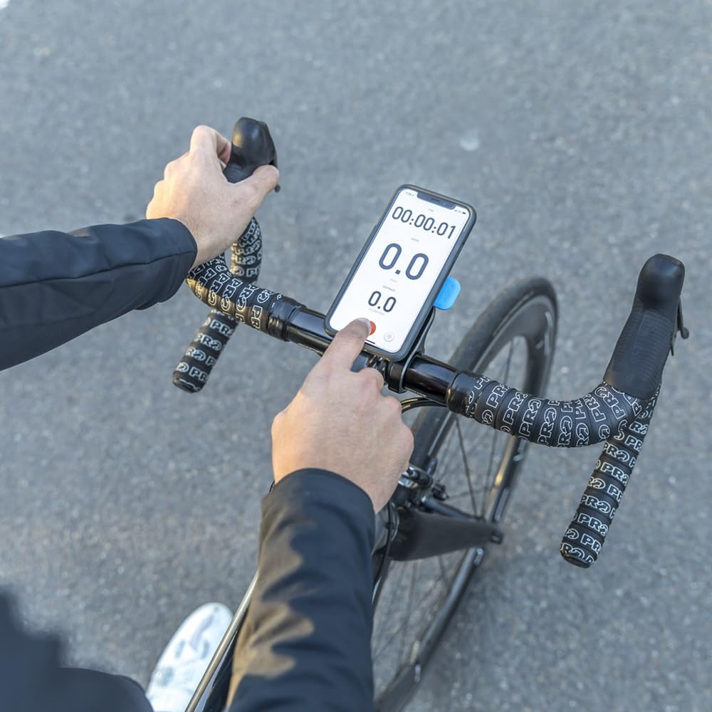 Quad Lock Out Front PRO Bike Phone Mount Kit with MAG Case for iPhone 16 - Secure Cycling Phone Holder for Road & Mountain Biking, Commuting & Outdoor Adventures