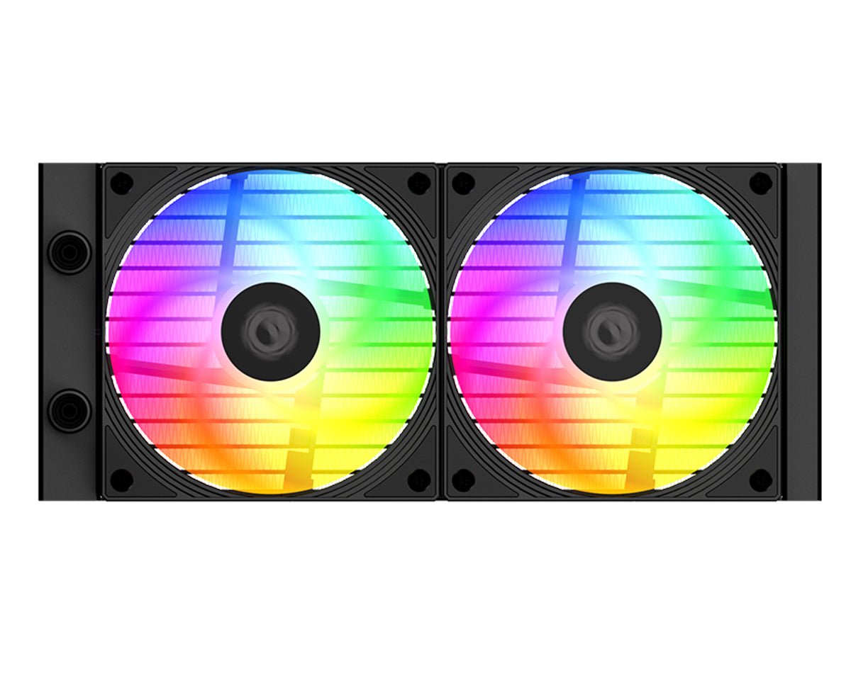 ID COOLING FX240 INF 240mm ARGB AIO Liquid CPU Cooler - High Performance RGB Water Cooling System for PC Gaming & Overclocking - Perfect for Gaming Rigs, Workstations, and High-End PC Builds